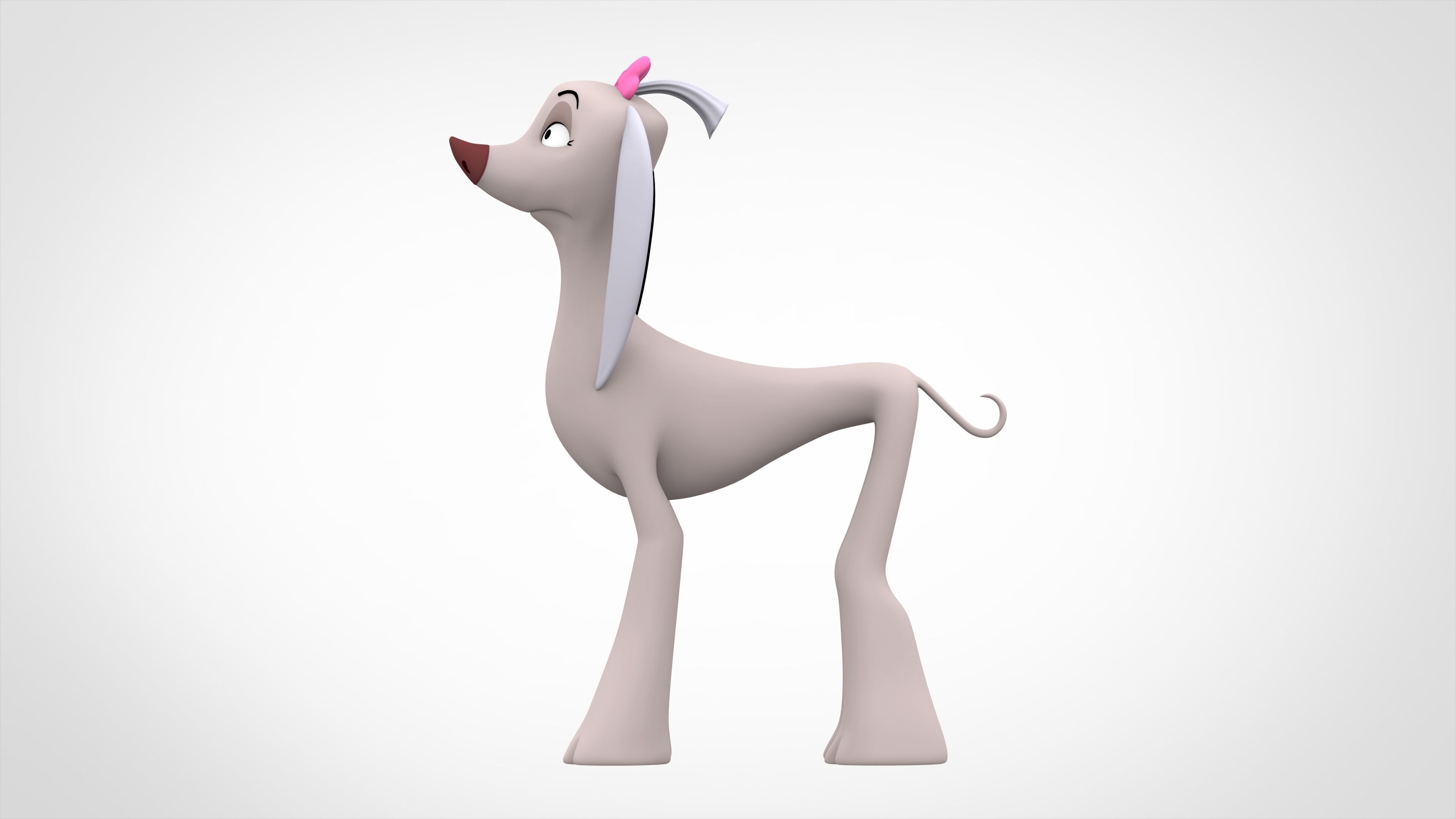 Vendella De Vil Low-poly 3D model_2
