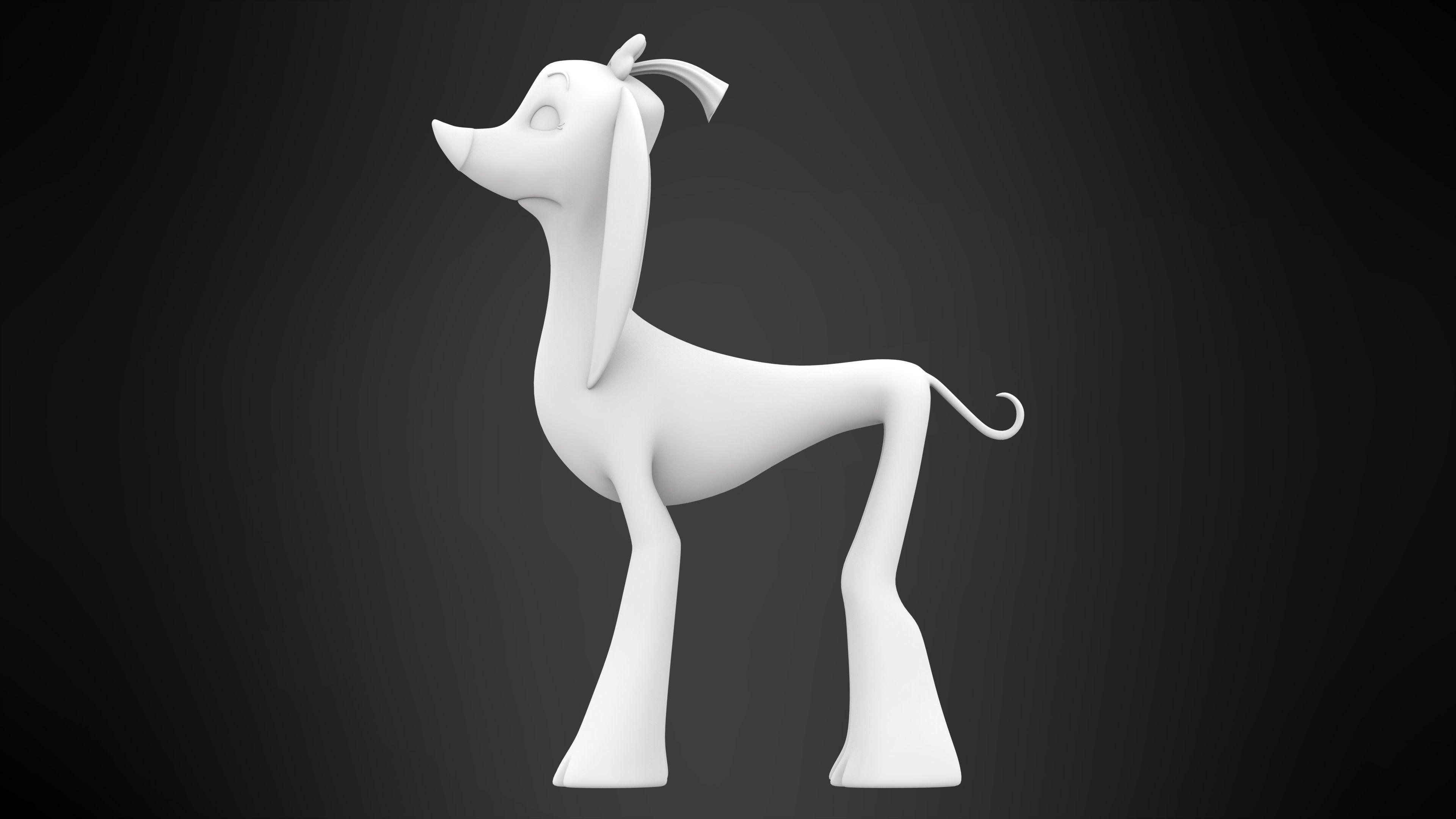 Vendella De Vil Low-poly 3D model_7