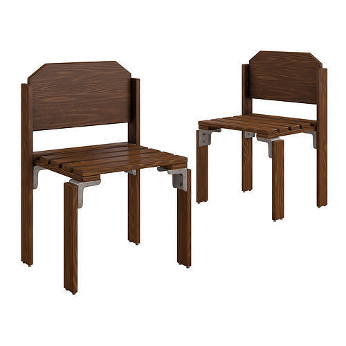 Latte chair 3D model