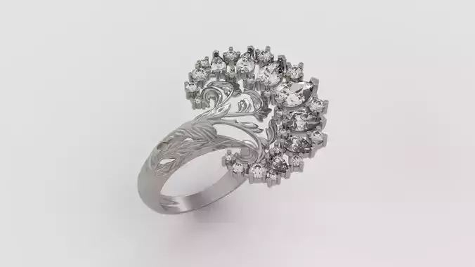 Magerit  3d print ring   A 30 3D print model