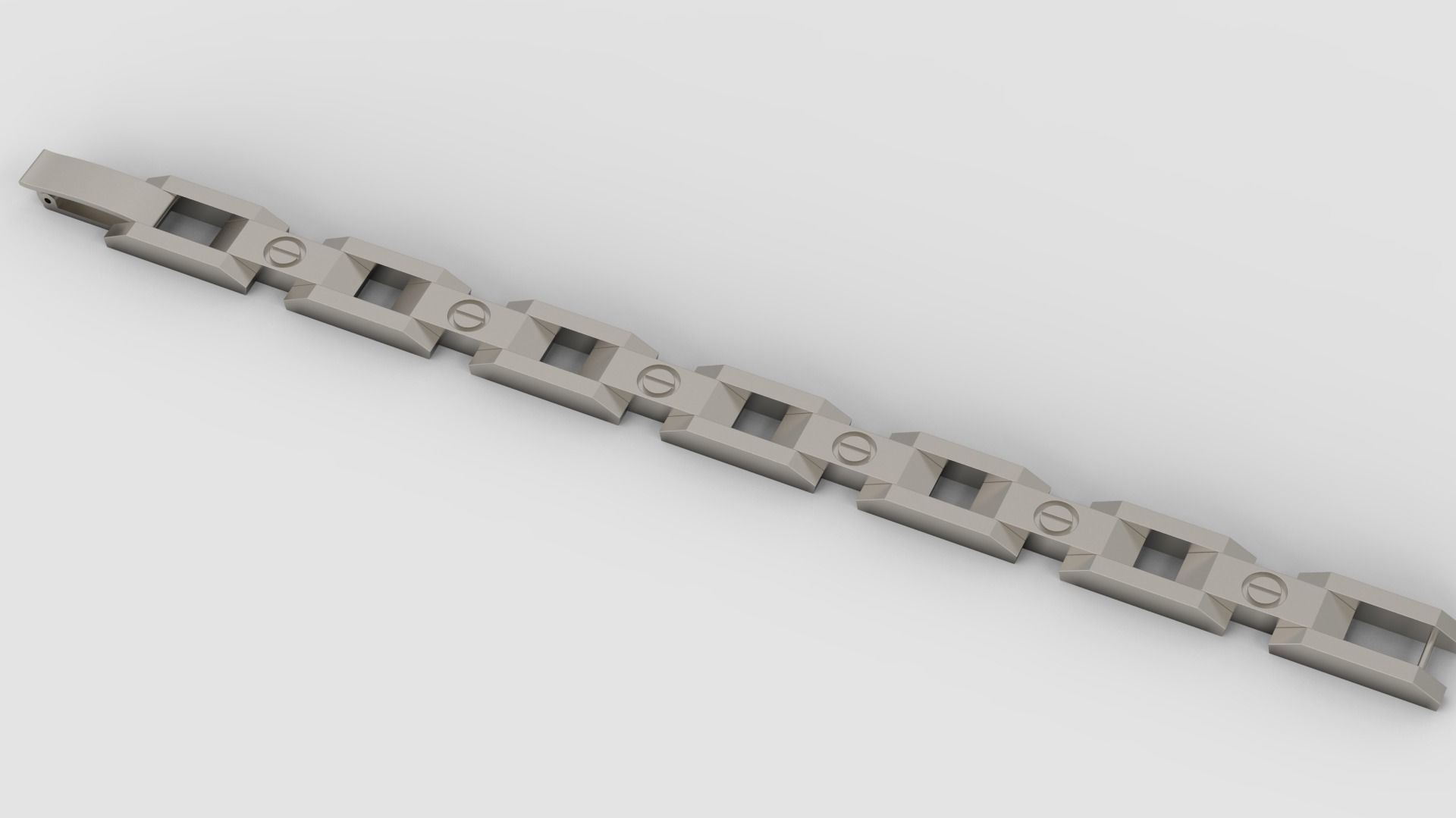Bracelet screw 3d print model A 31 3D print model_2