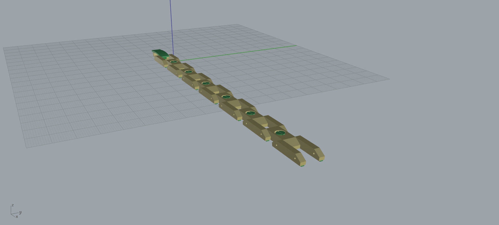 Bracelet screw 3d print model A 31 3D print model_11