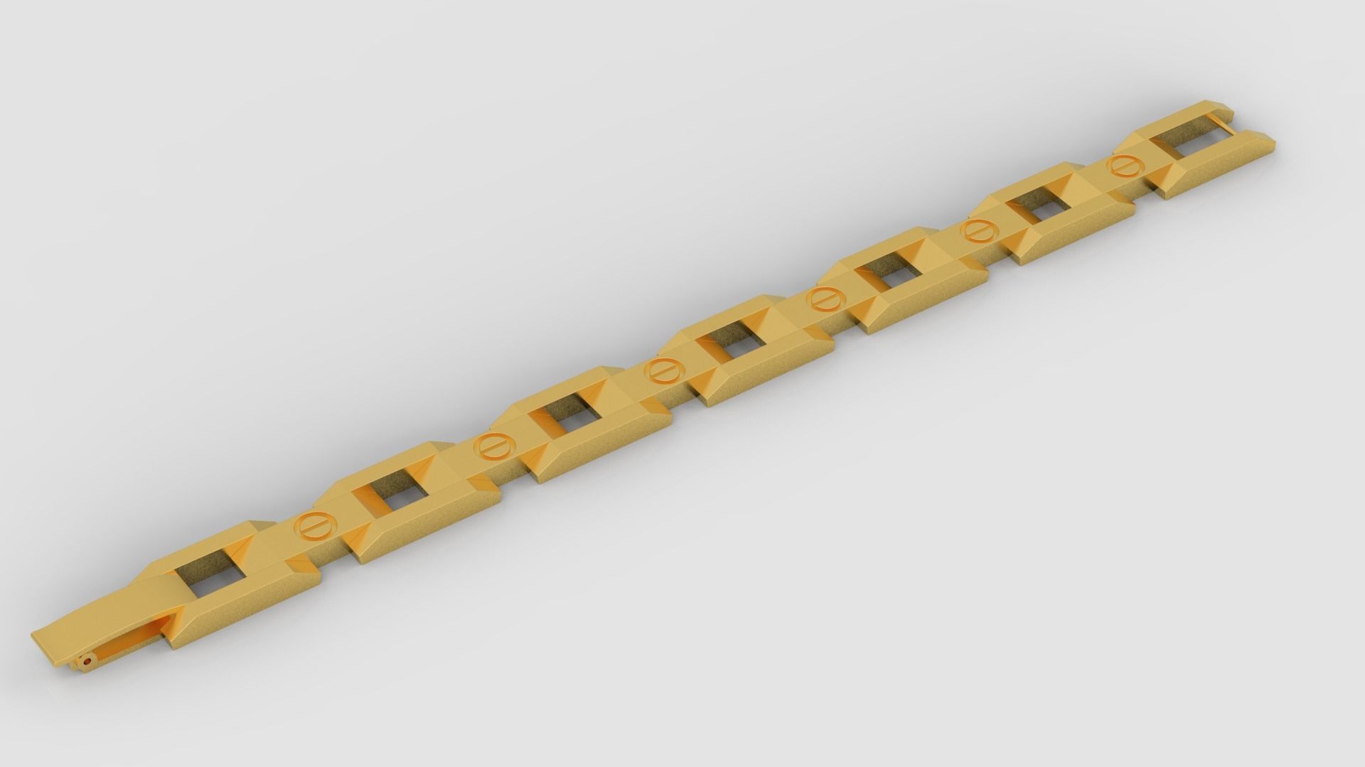 Bracelet screw 3d print model A 31 3D print model_3