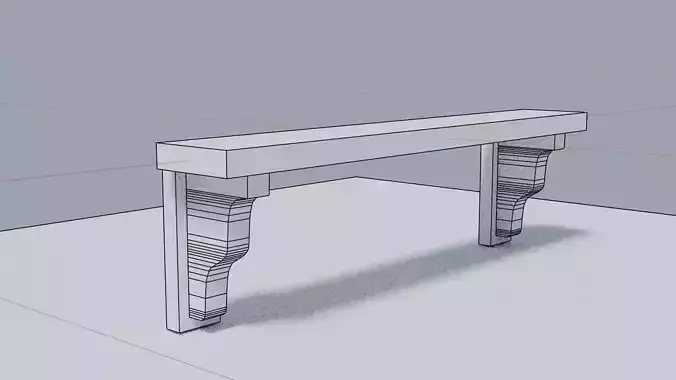 Small Wooden Wall Shelf