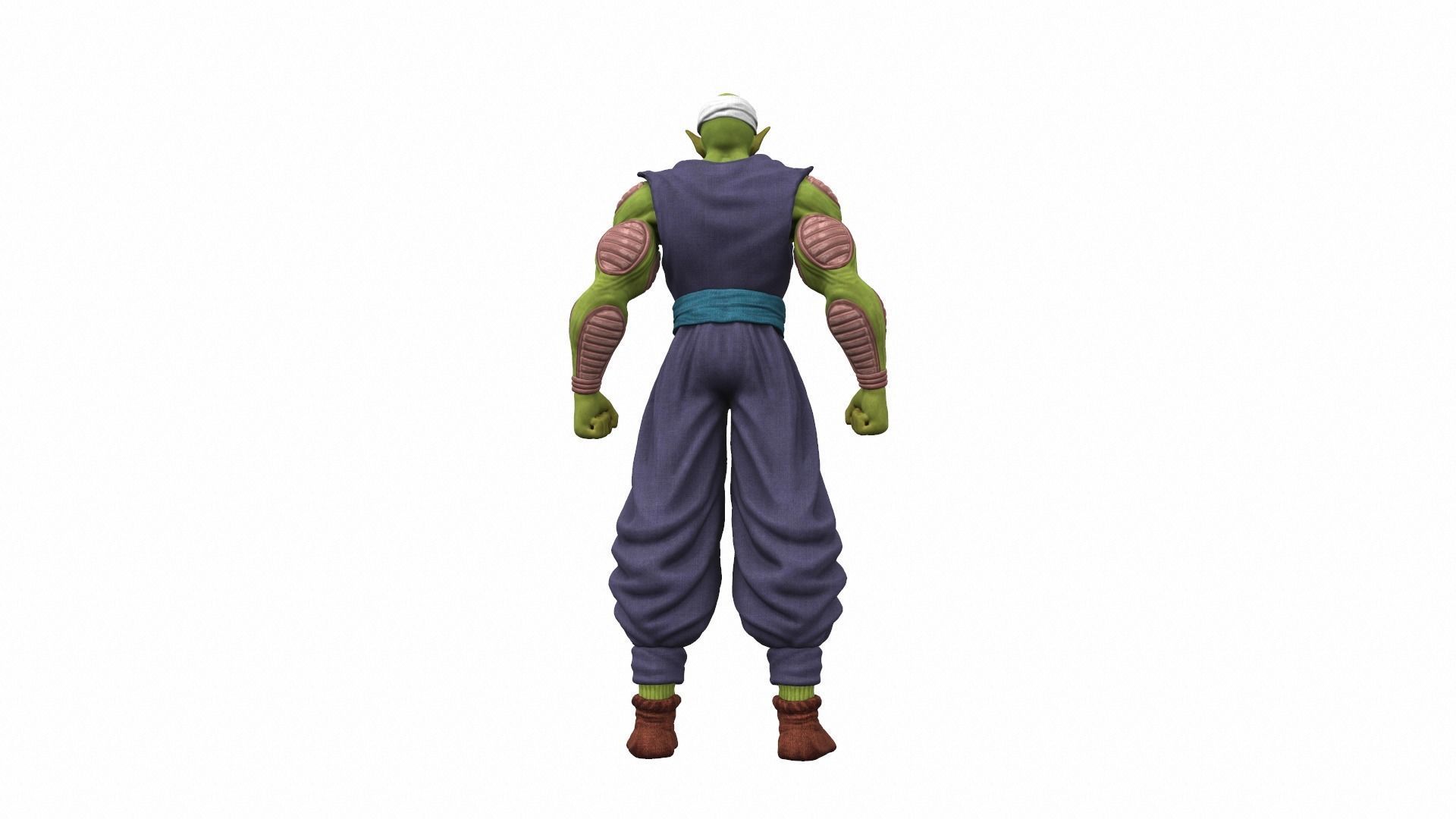 Piccolo from Dragon Ball 3D model_4