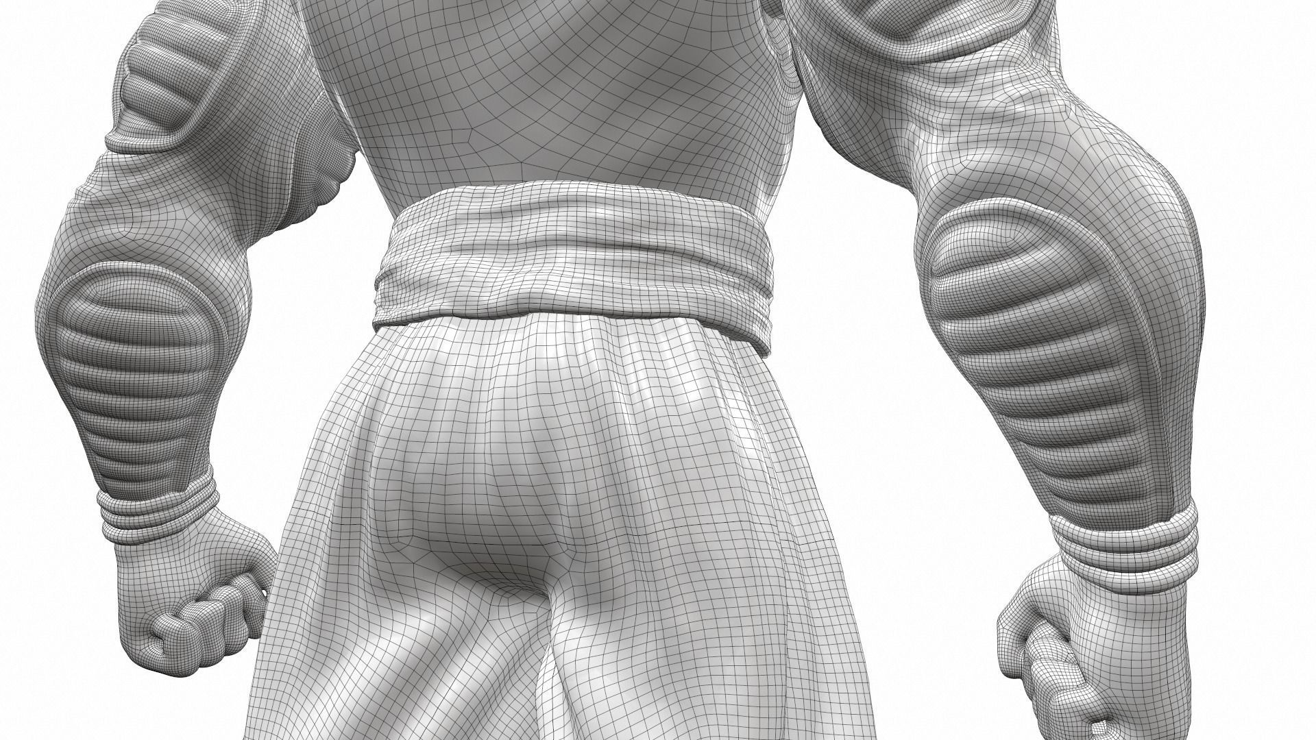 Piccolo from Dragon Ball 3D model_23