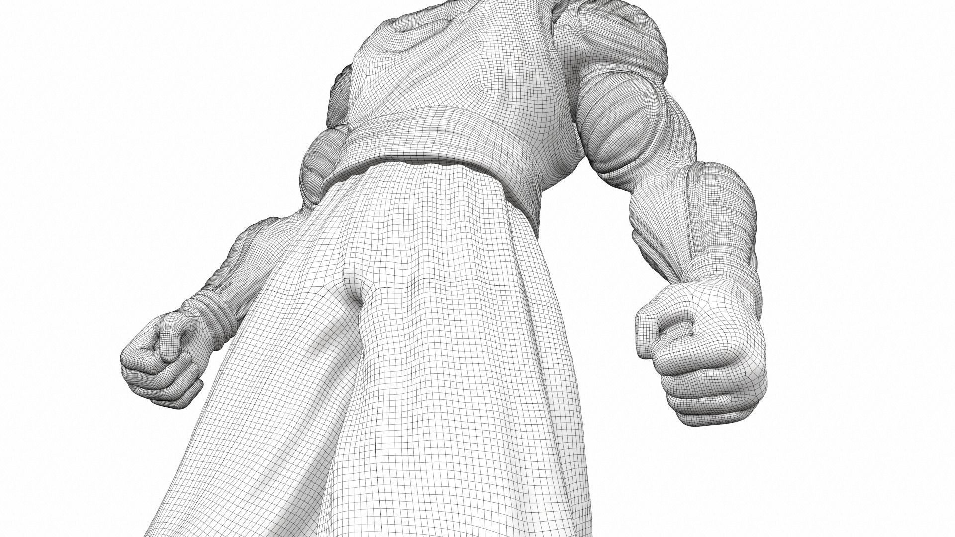 Piccolo from Dragon Ball 3D model_18