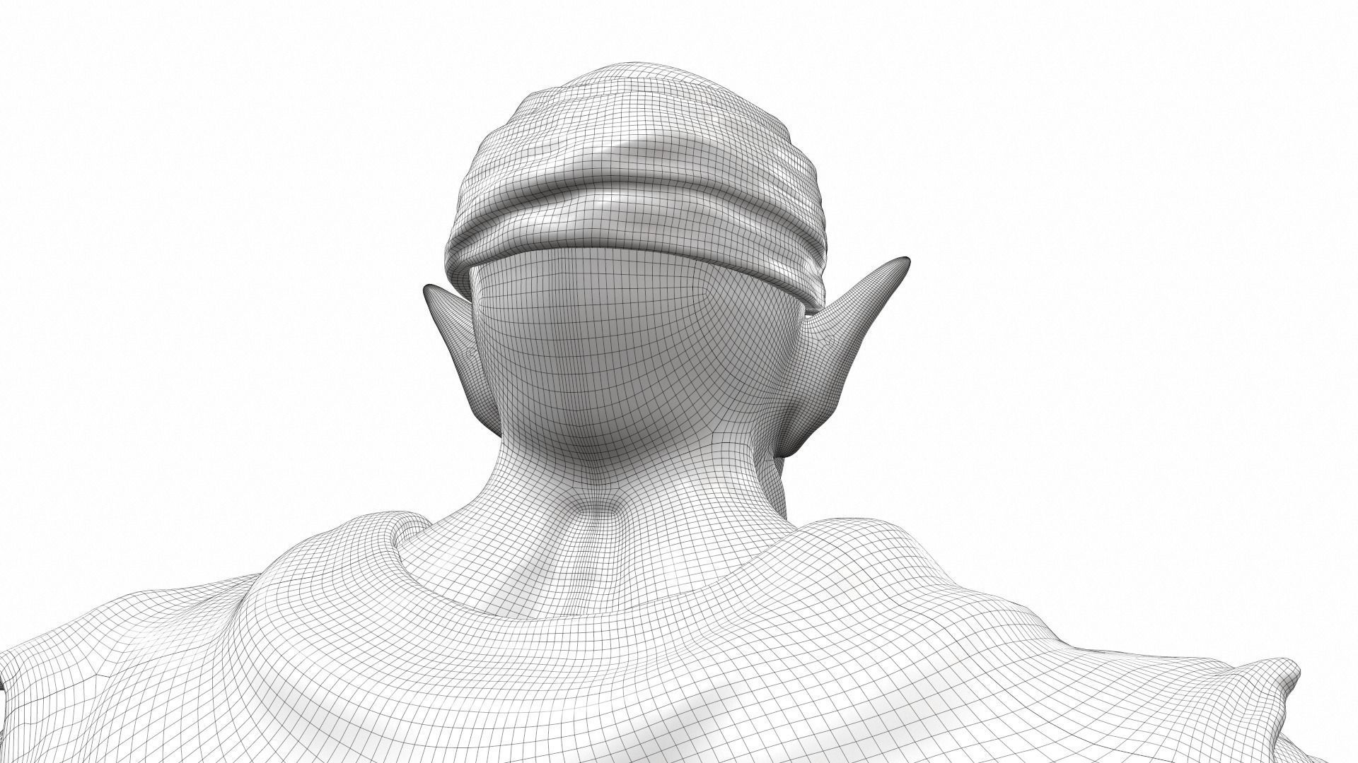 Piccolo from Dragon Ball 3D model_22