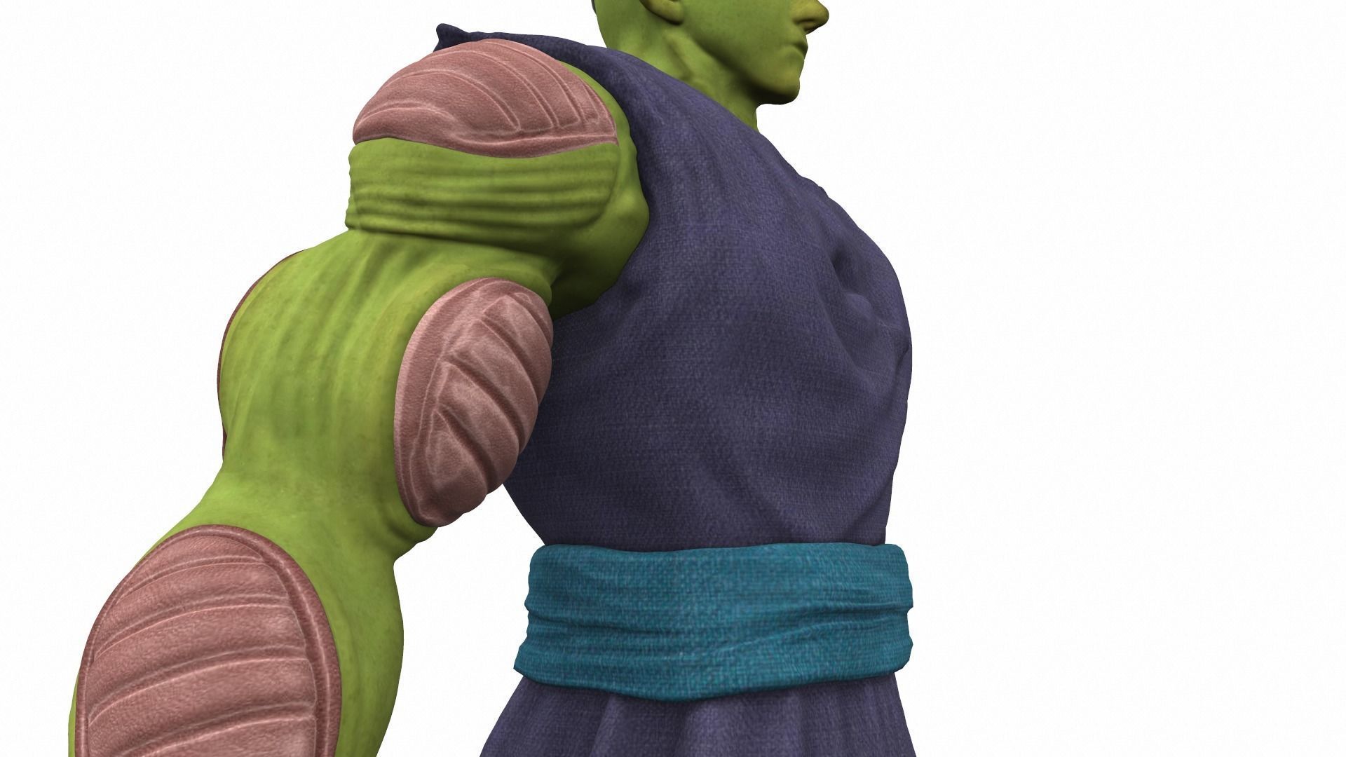 Piccolo from Dragon Ball 3D model_6