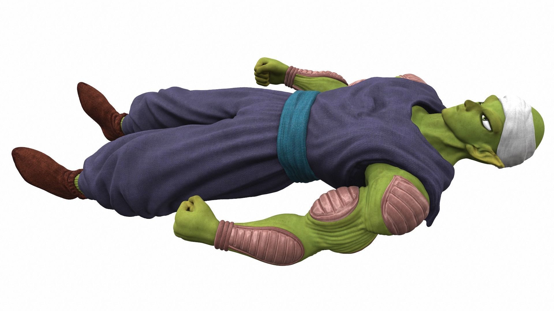 Piccolo from Dragon Ball 3D model_12