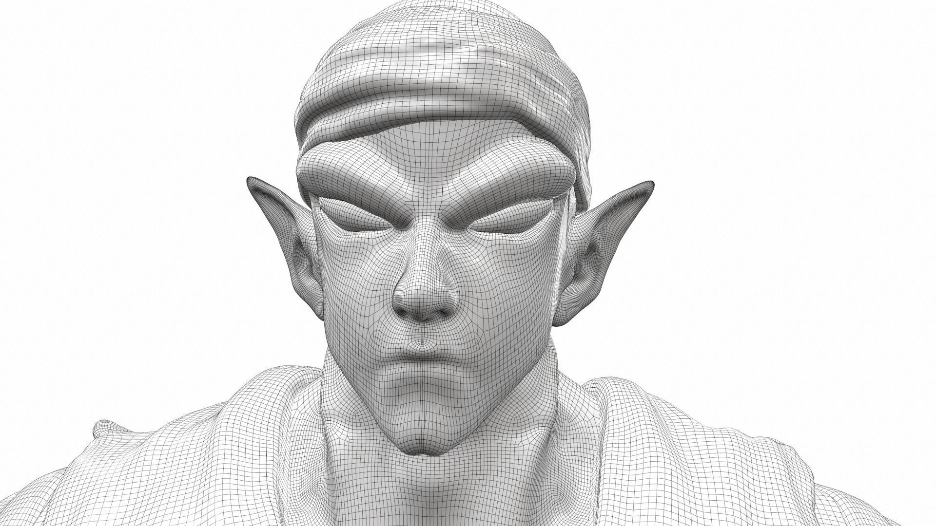 Piccolo from Dragon Ball 3D model_21