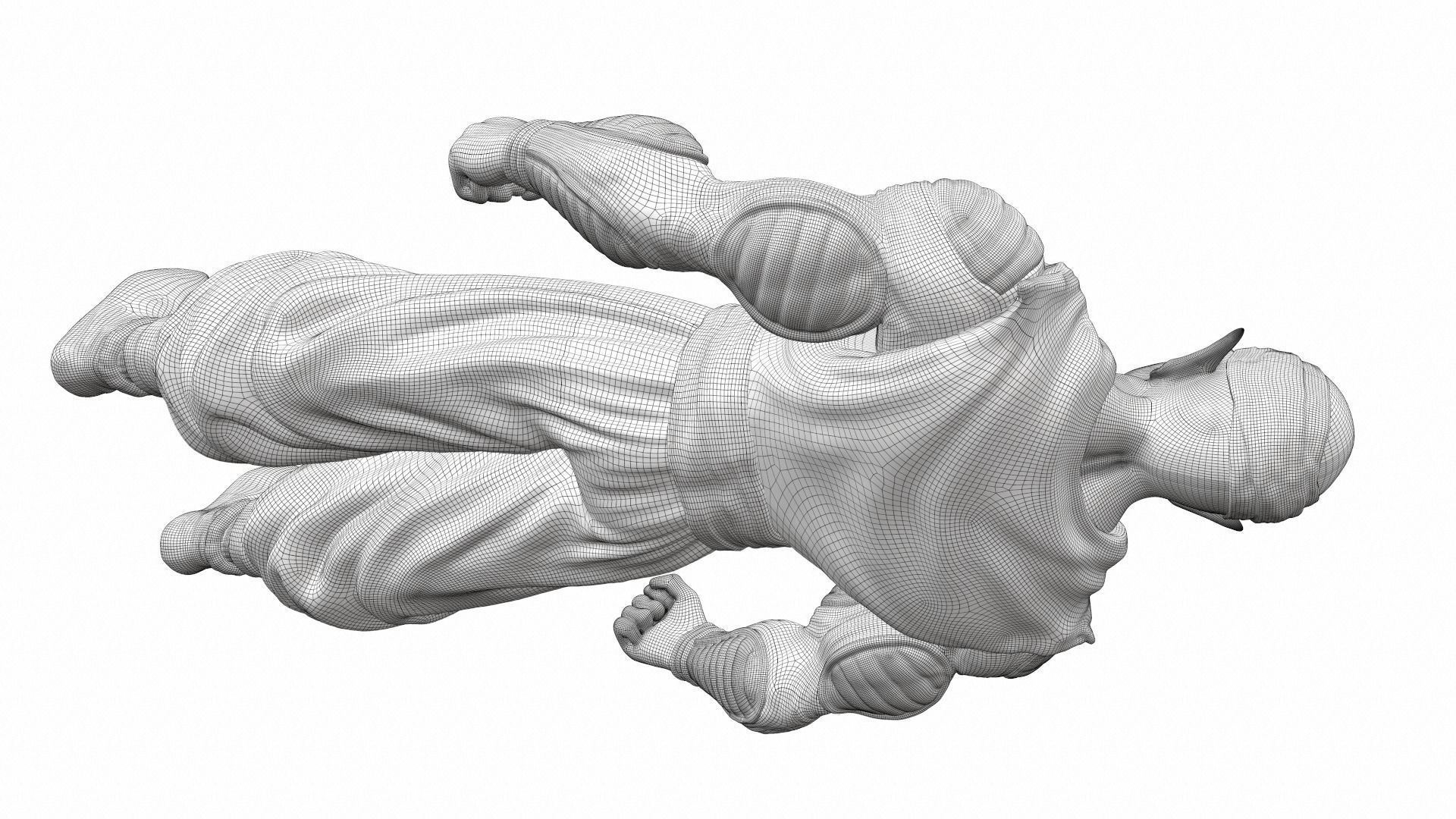 Piccolo from Dragon Ball 3D model_14