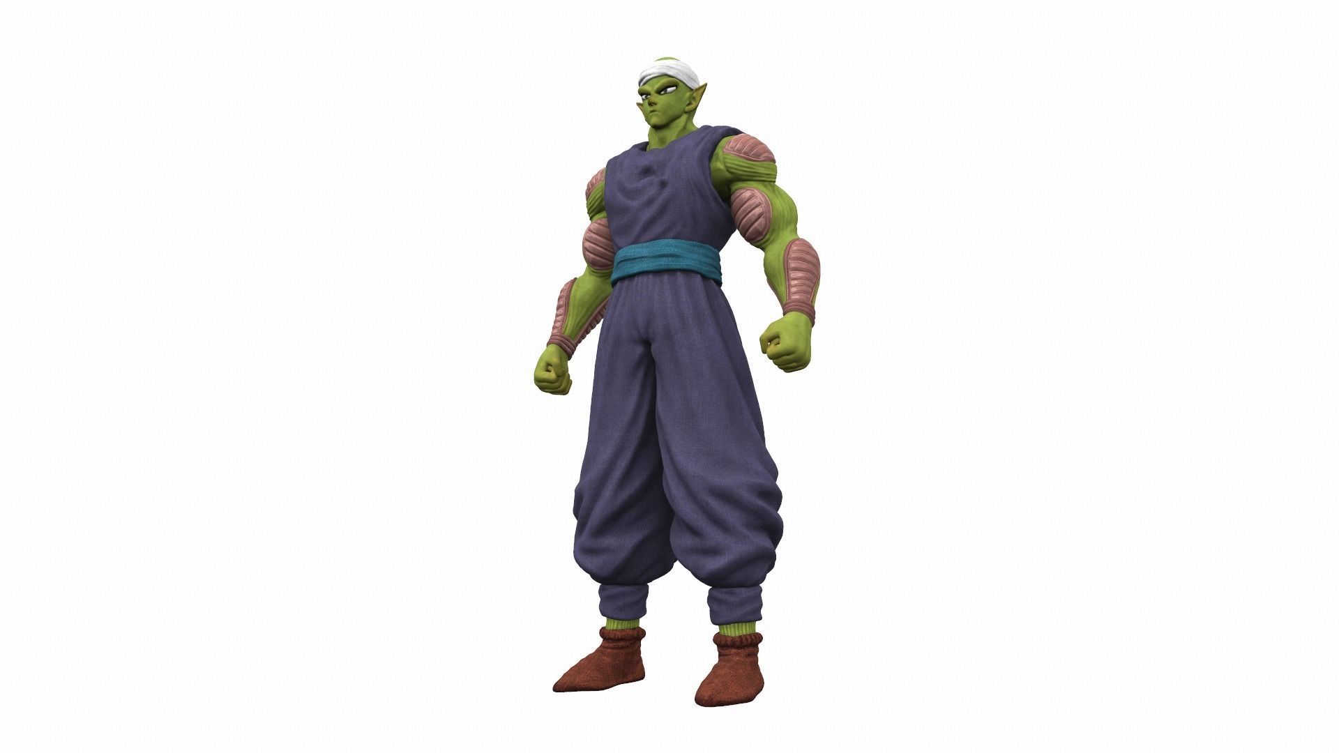 Piccolo from Dragon Ball 3D model_1