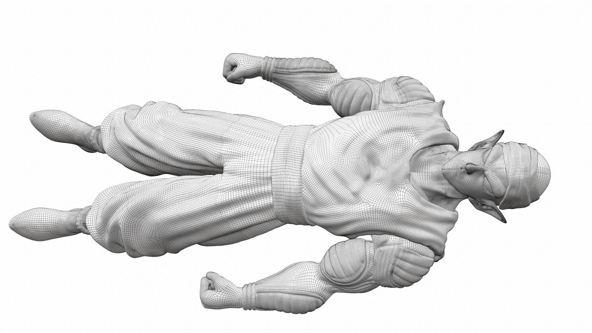 Piccolo from Dragon Ball 3D model_16