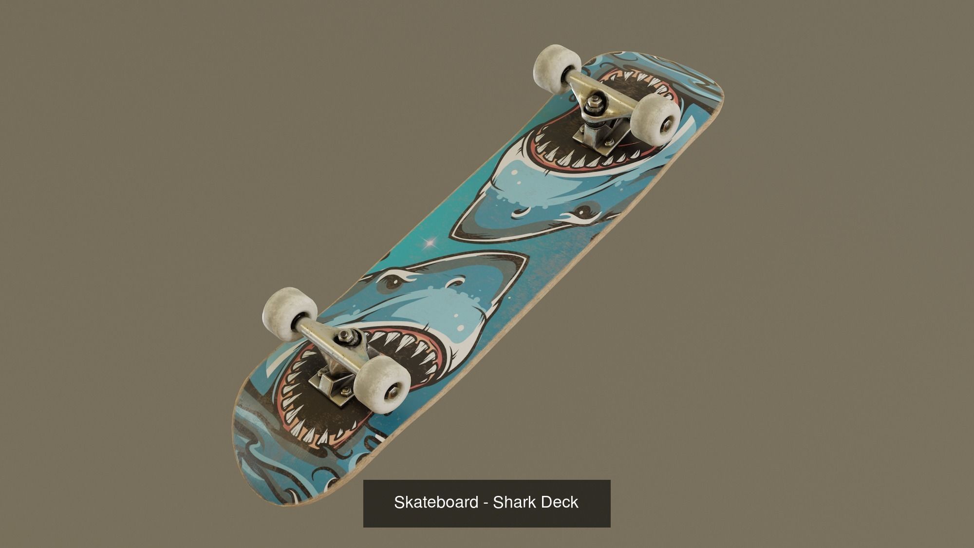 Skateboard Pack 3D Model Collection_11
