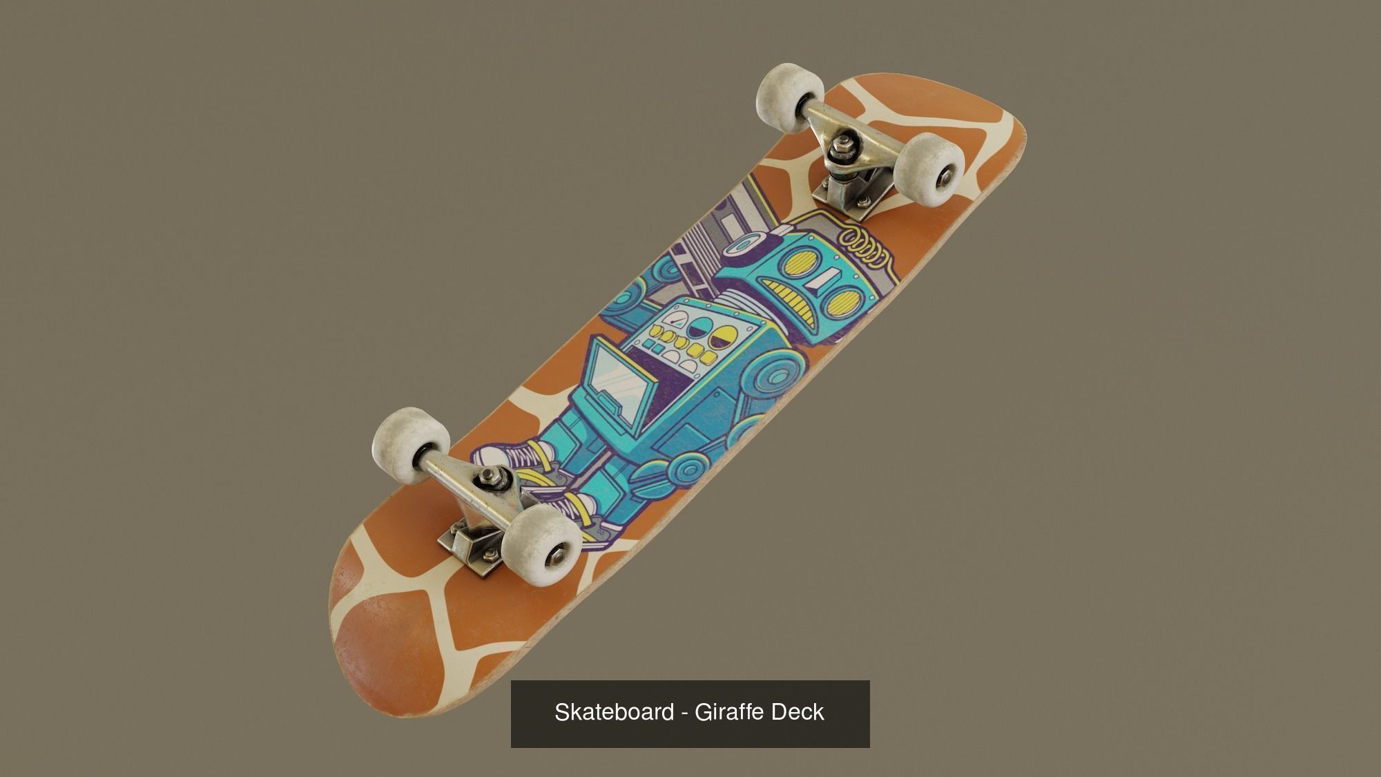 Skateboard Pack 3D Model Collection_13