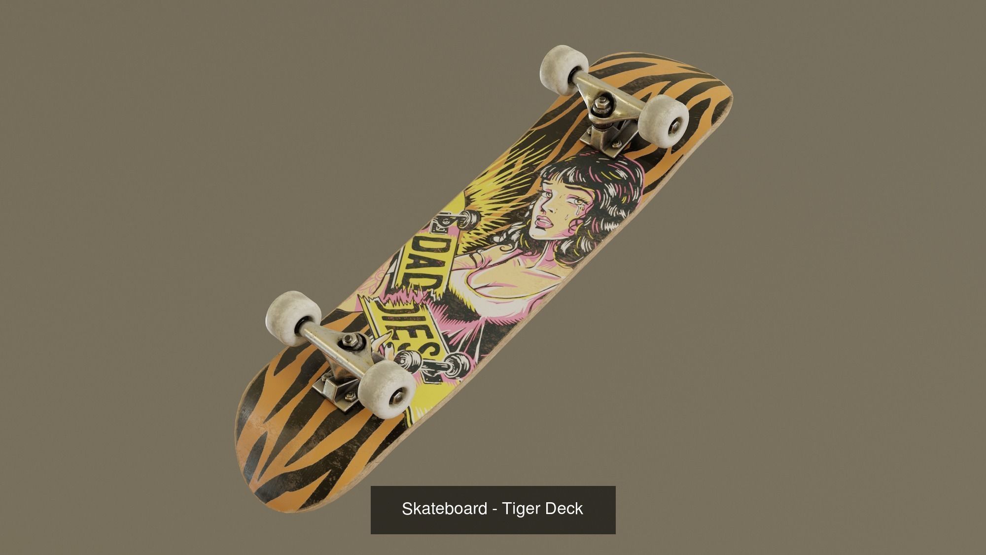 Skateboard Pack 3D Model Collection_10