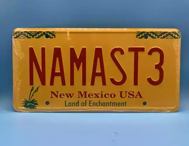 Namaste Plate and Stencil  - Better Call Saul 3D print model