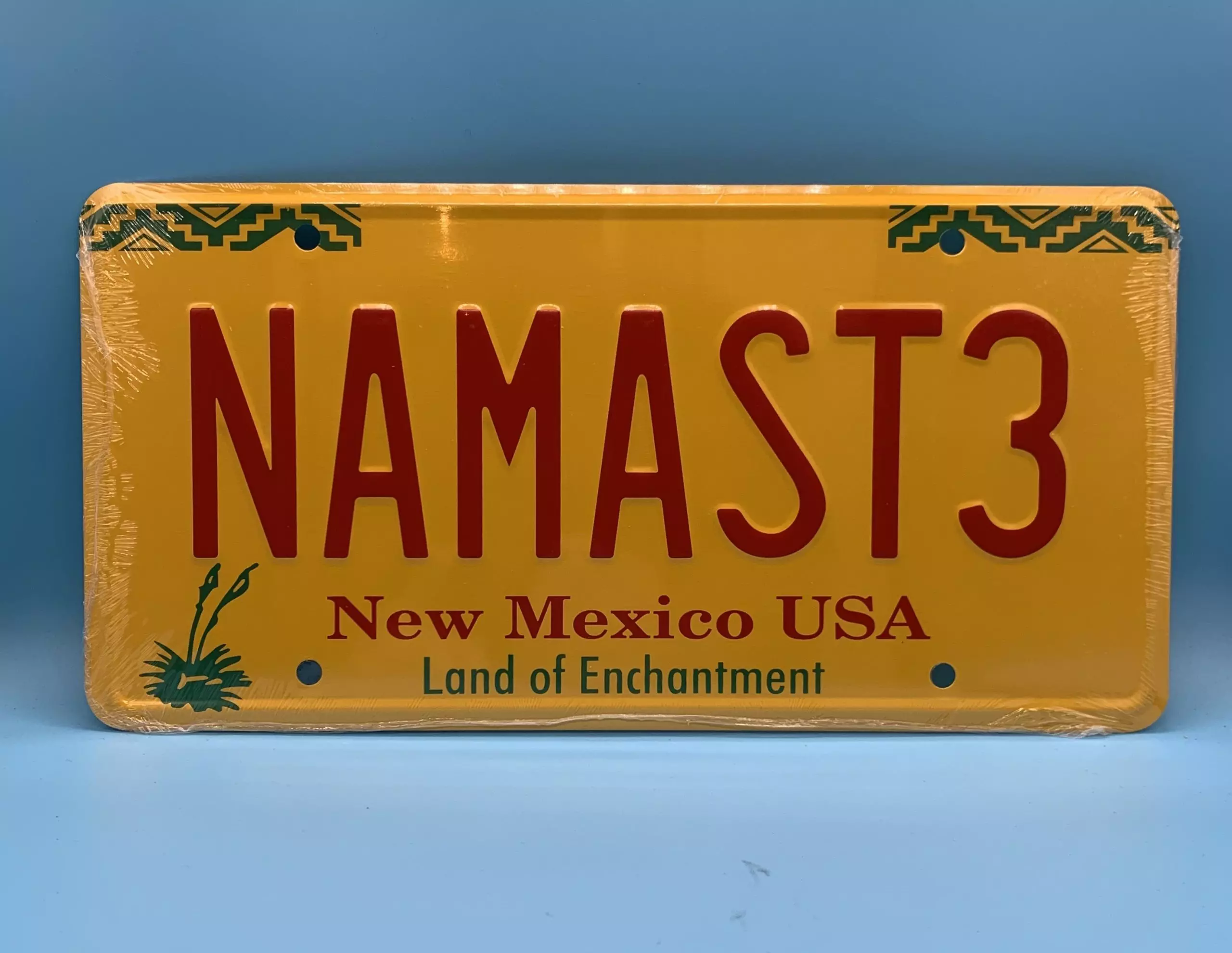 Namaste Plate and Stencil  - Better Call Saul 3D print model_0