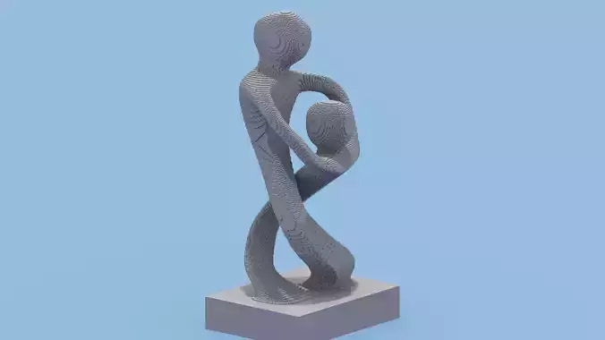 Dance Couple Sculpture
