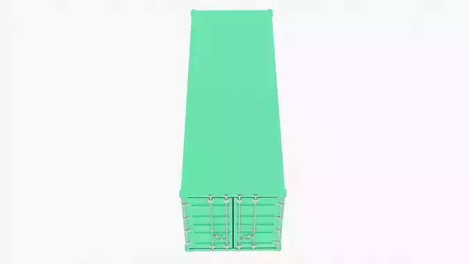 Cargo Container Low-poly 3D model