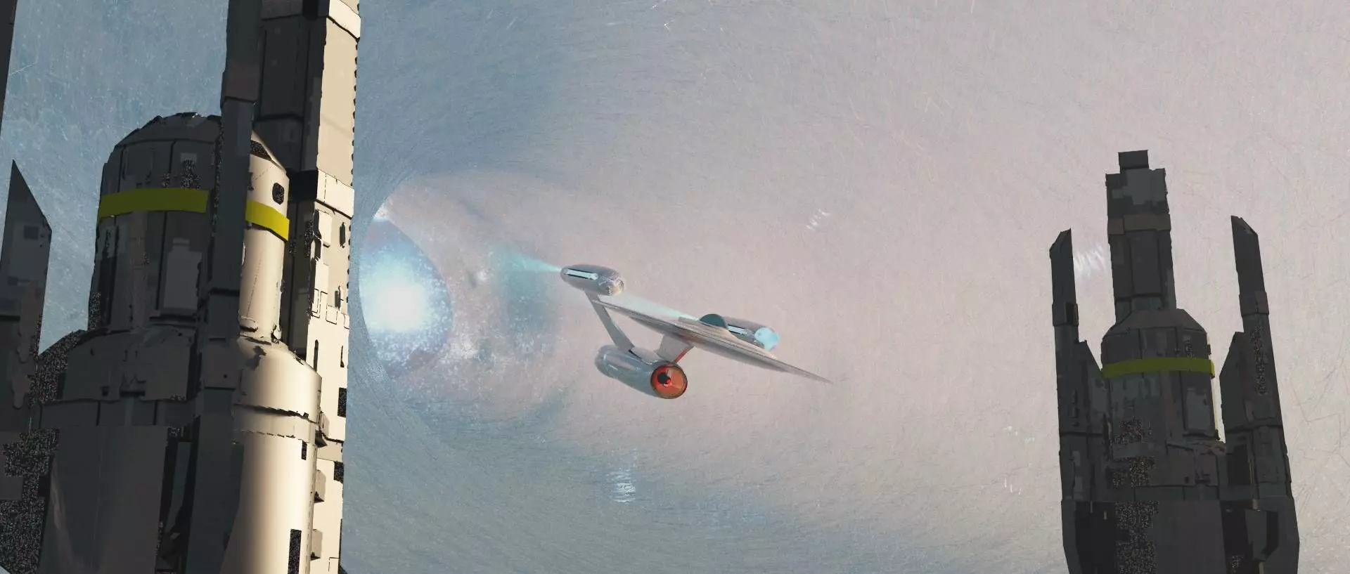 USS ELEXIA Free 3D model