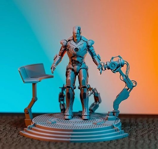 IRON MAN 3D print model