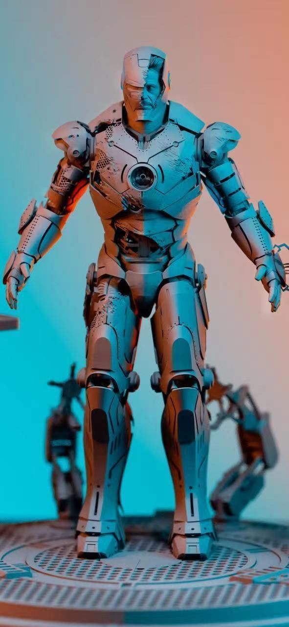 IRON MAN 3D print model_1