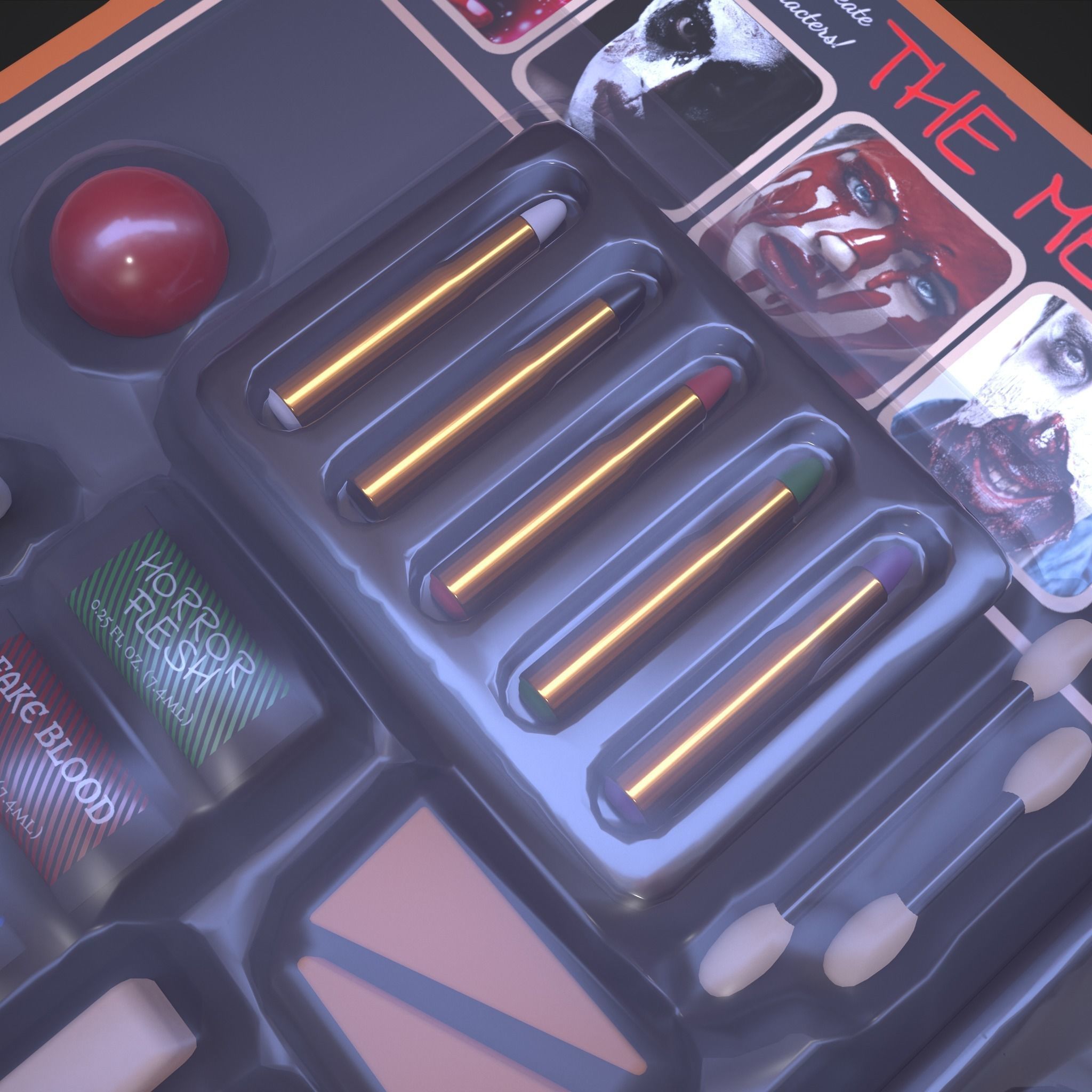 The Mega Makeup Kit Low-poly 3D model_25