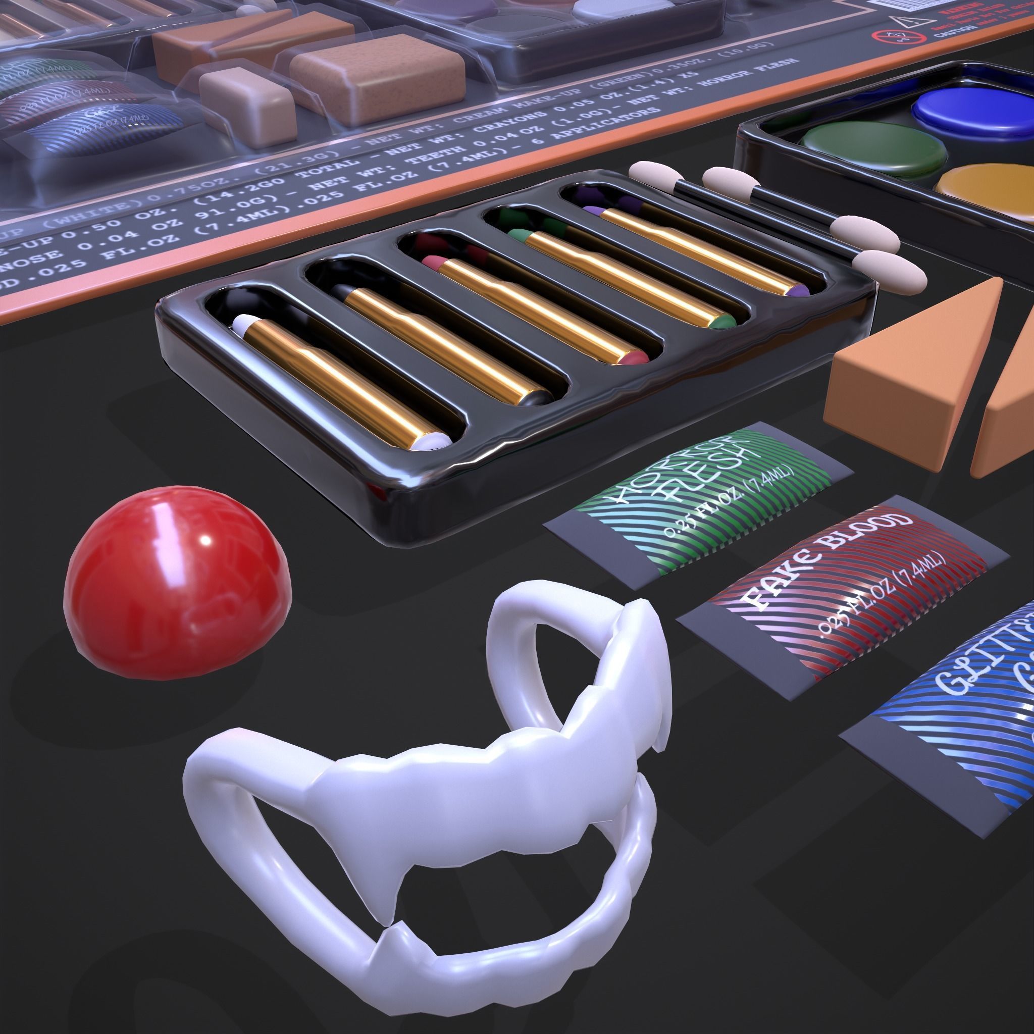 The Mega Makeup Kit Low-poly 3D model_20
