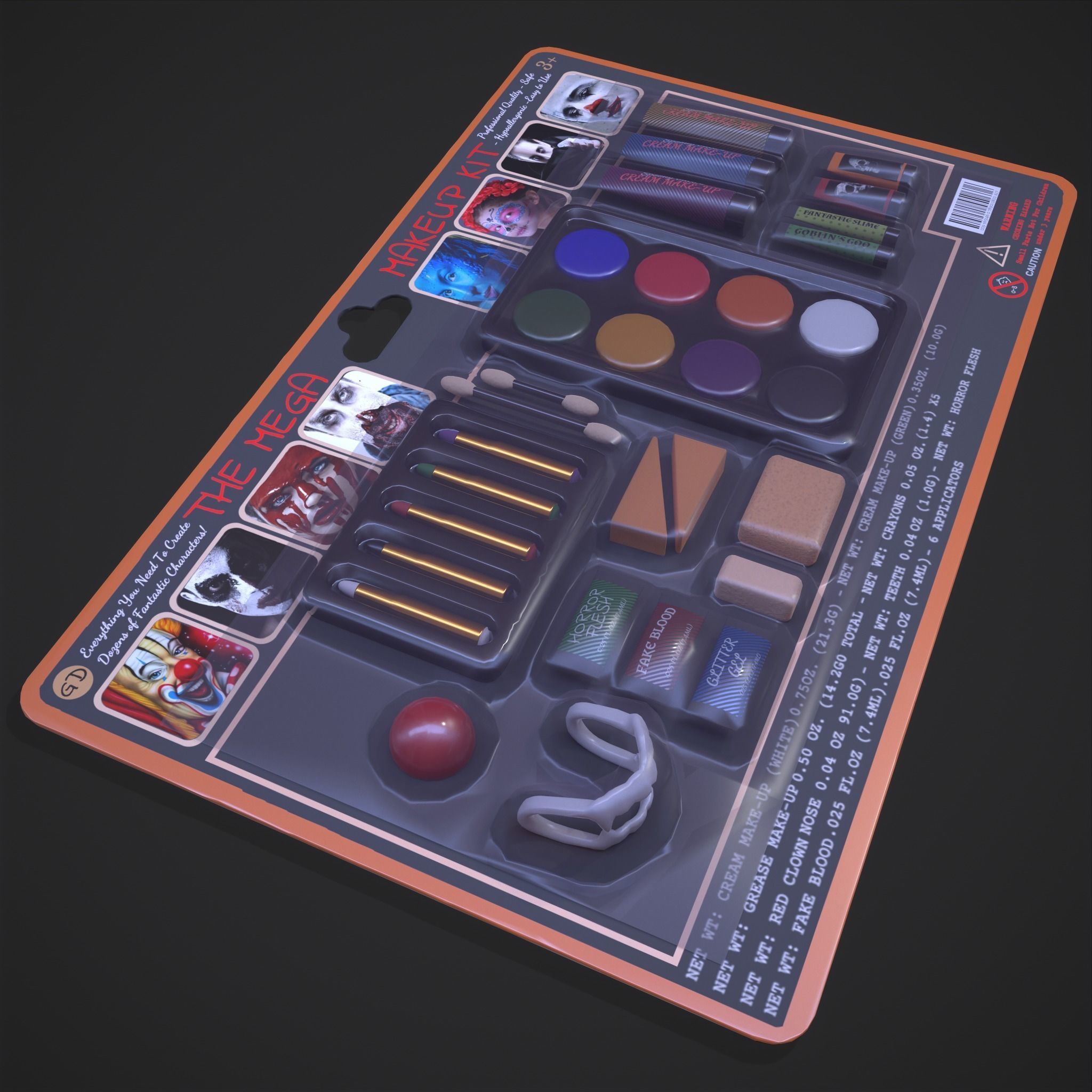 The Mega Makeup Kit Low-poly 3D model_33