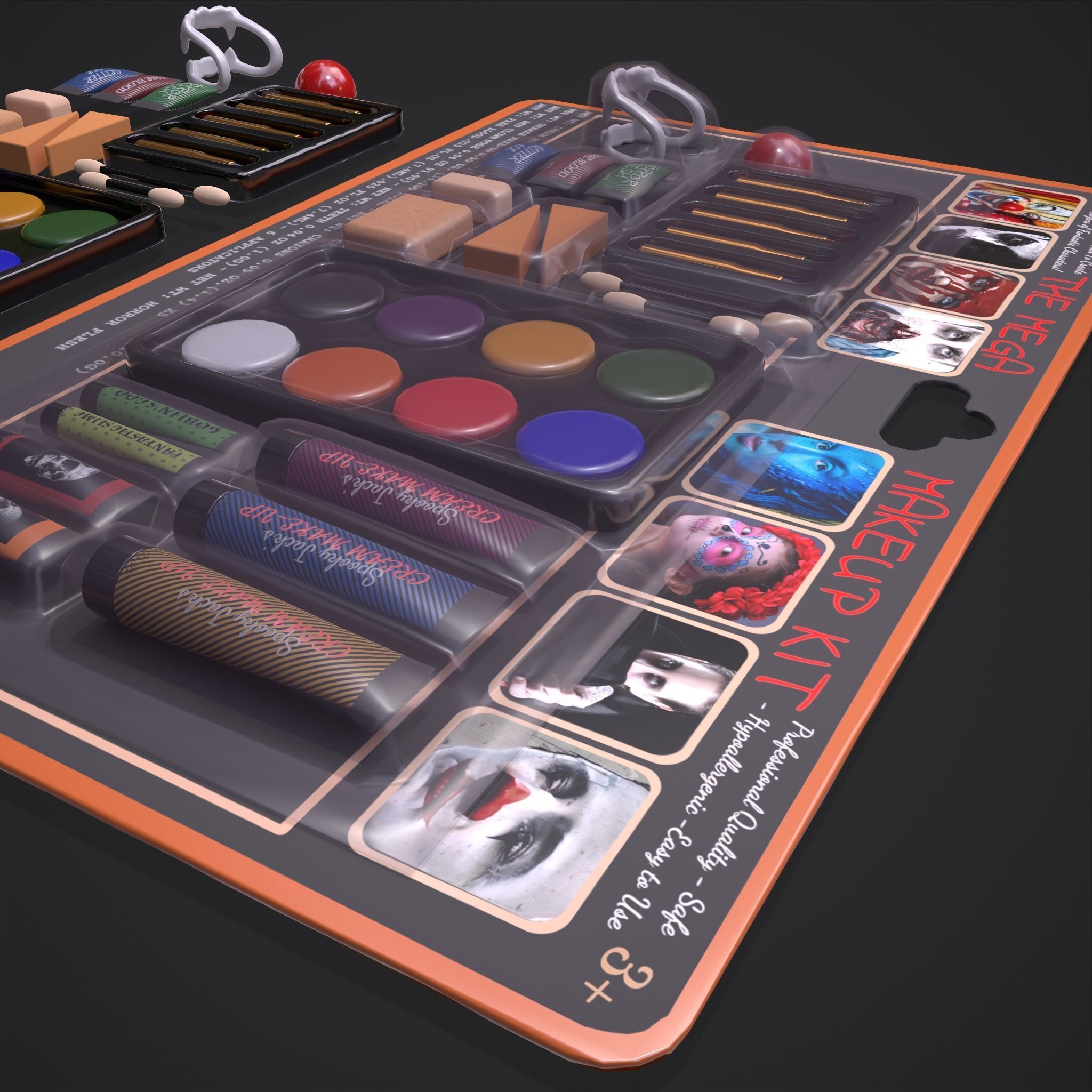 The Mega Makeup Kit Low-poly 3D model_13
