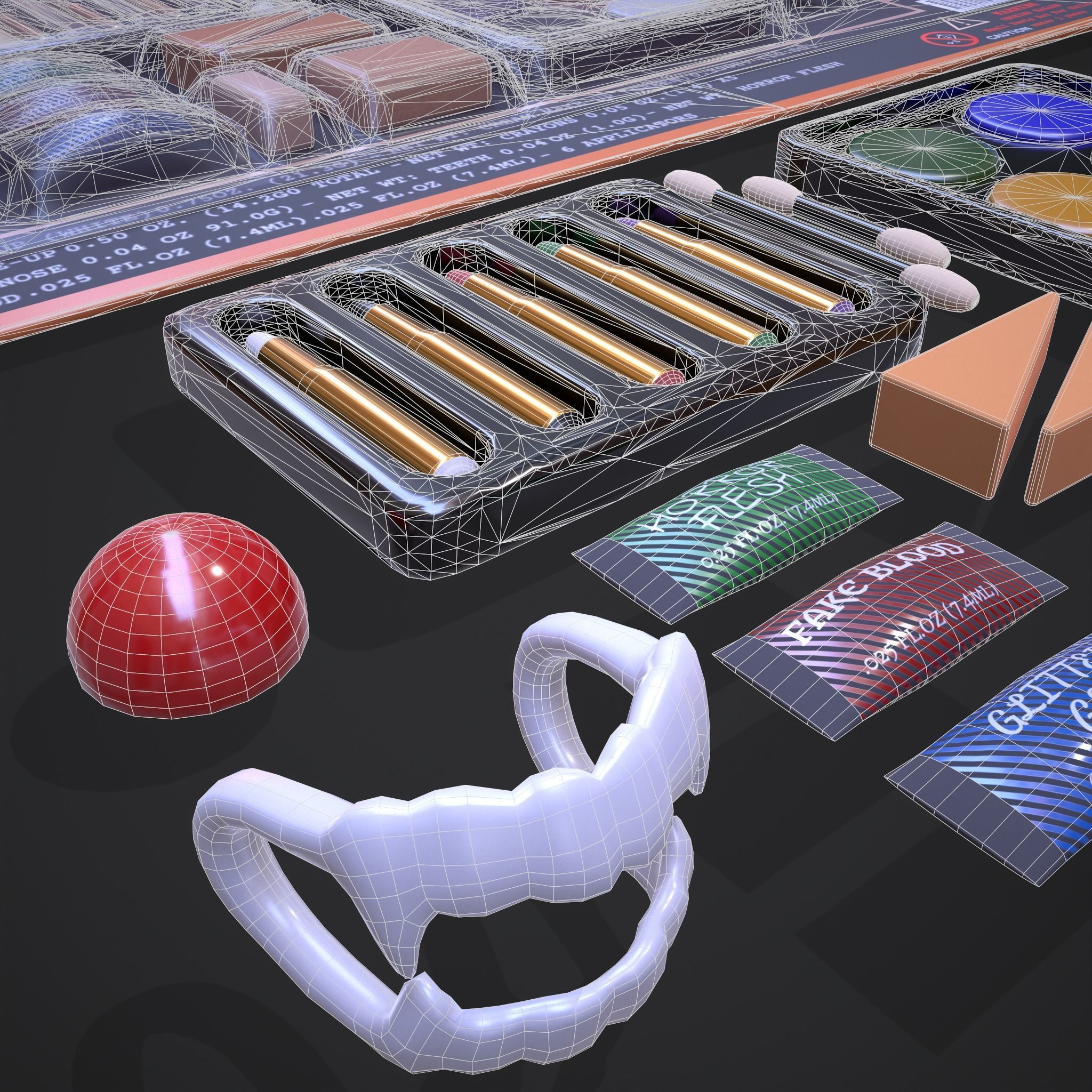 The Mega Makeup Kit Low-poly 3D model_21