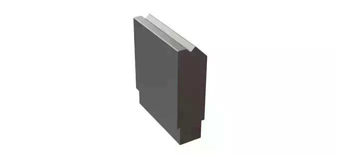 Bending press brake punch and die for Z-Bend 3D model