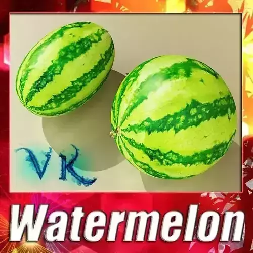 Watermelon High Res Texture