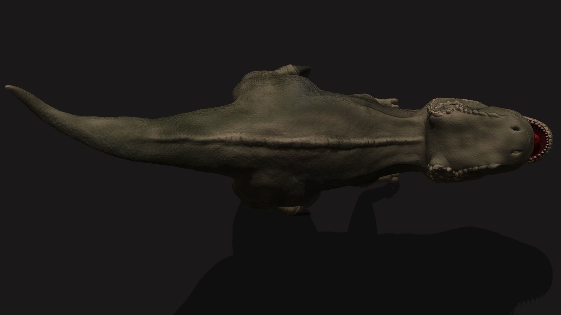 Dinosaur 3D model high poly Free 3D model_5