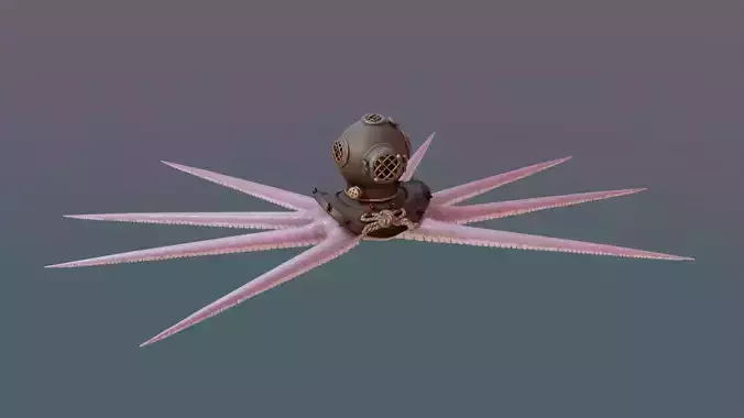 Rigged Octopus Diver