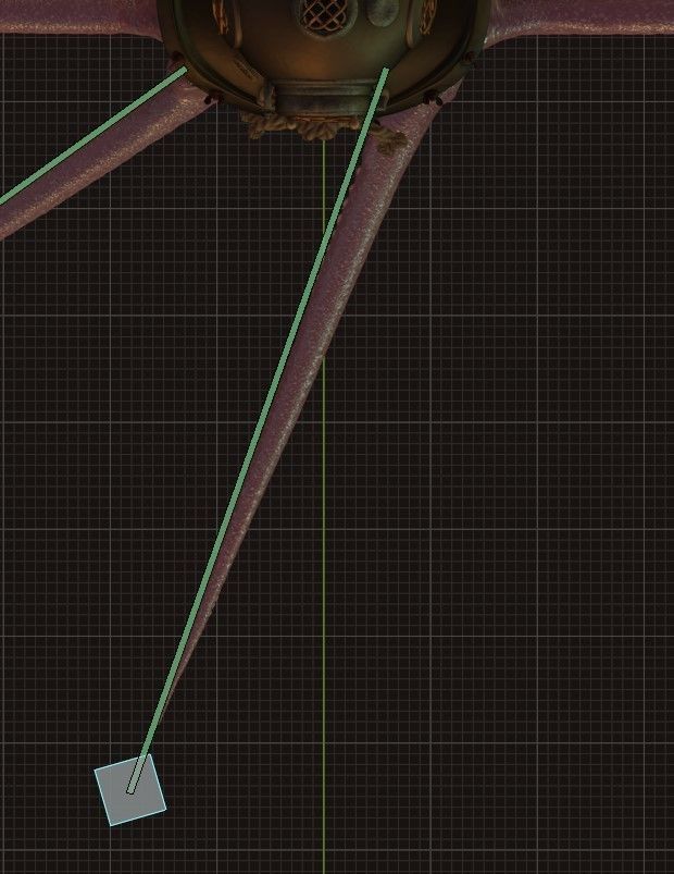 Rigged Octopus Diver 3D model_35