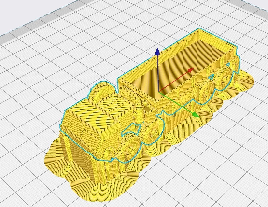 M997 Hemtt Oshkosh truck 3D print model_5