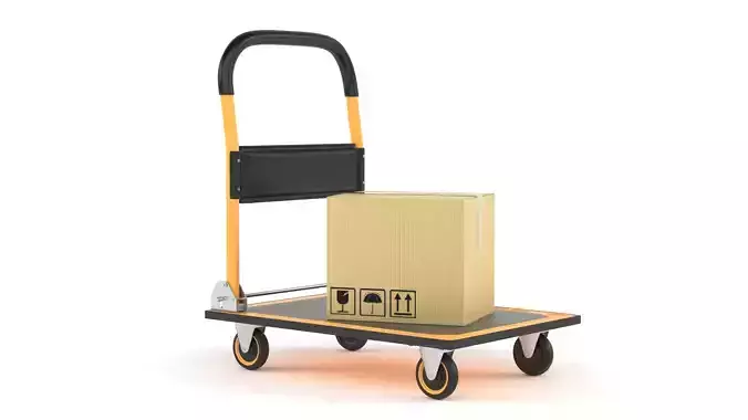 Folding Handle Trolley