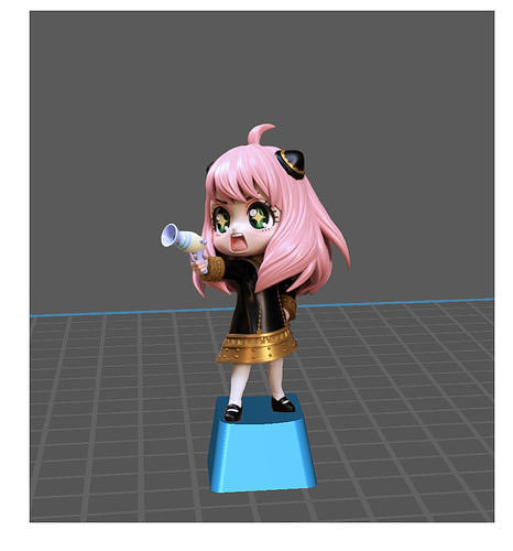 Keycap Anya family x spy 3D model