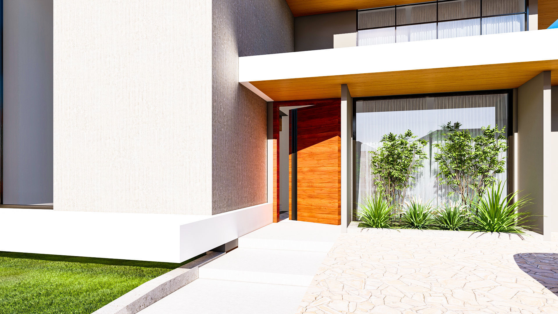 Modern House 3D model_5