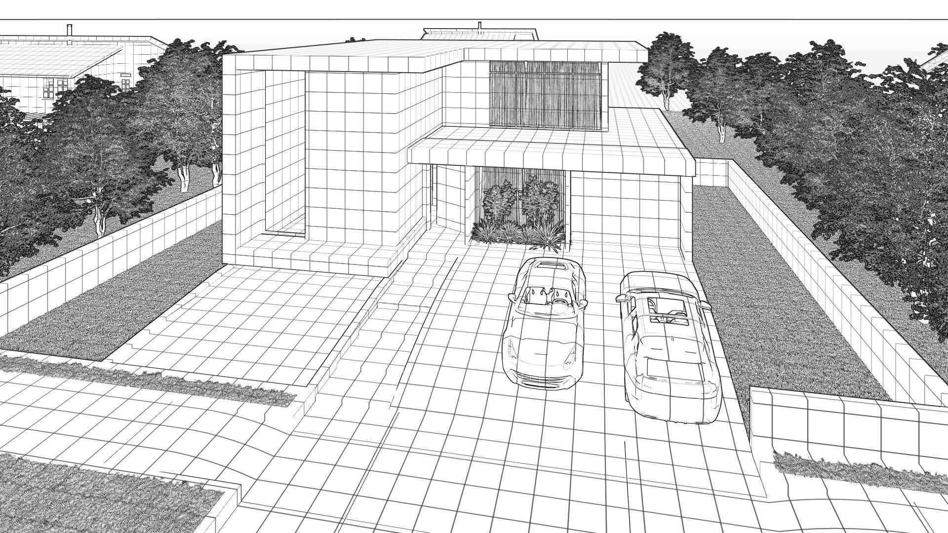 Modern House 3D model_15