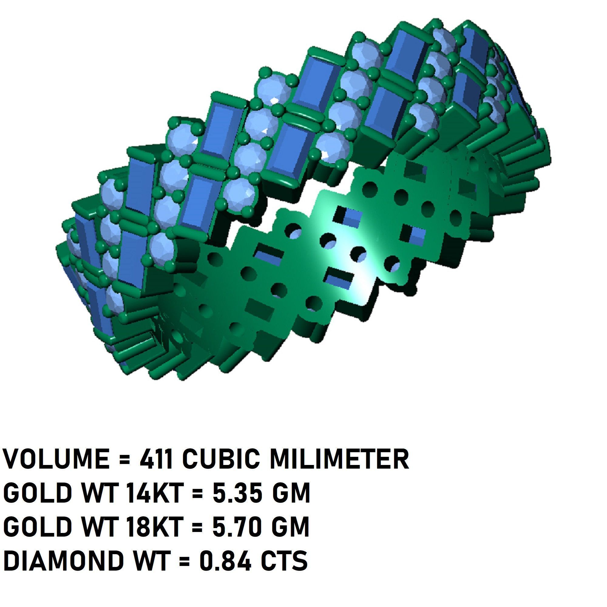 ETERNITY BAND 3D print model_13