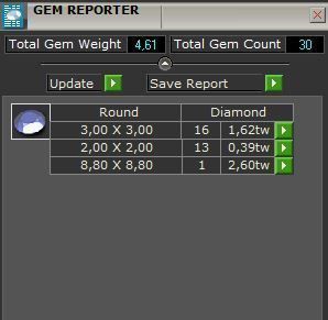 Round Cut Diamond Bridal Set 1341 3D print model_8