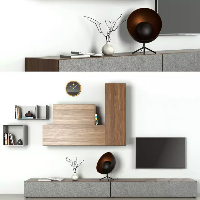 TV Wall Collection - Vol 01 - 11 Item 3D model_0