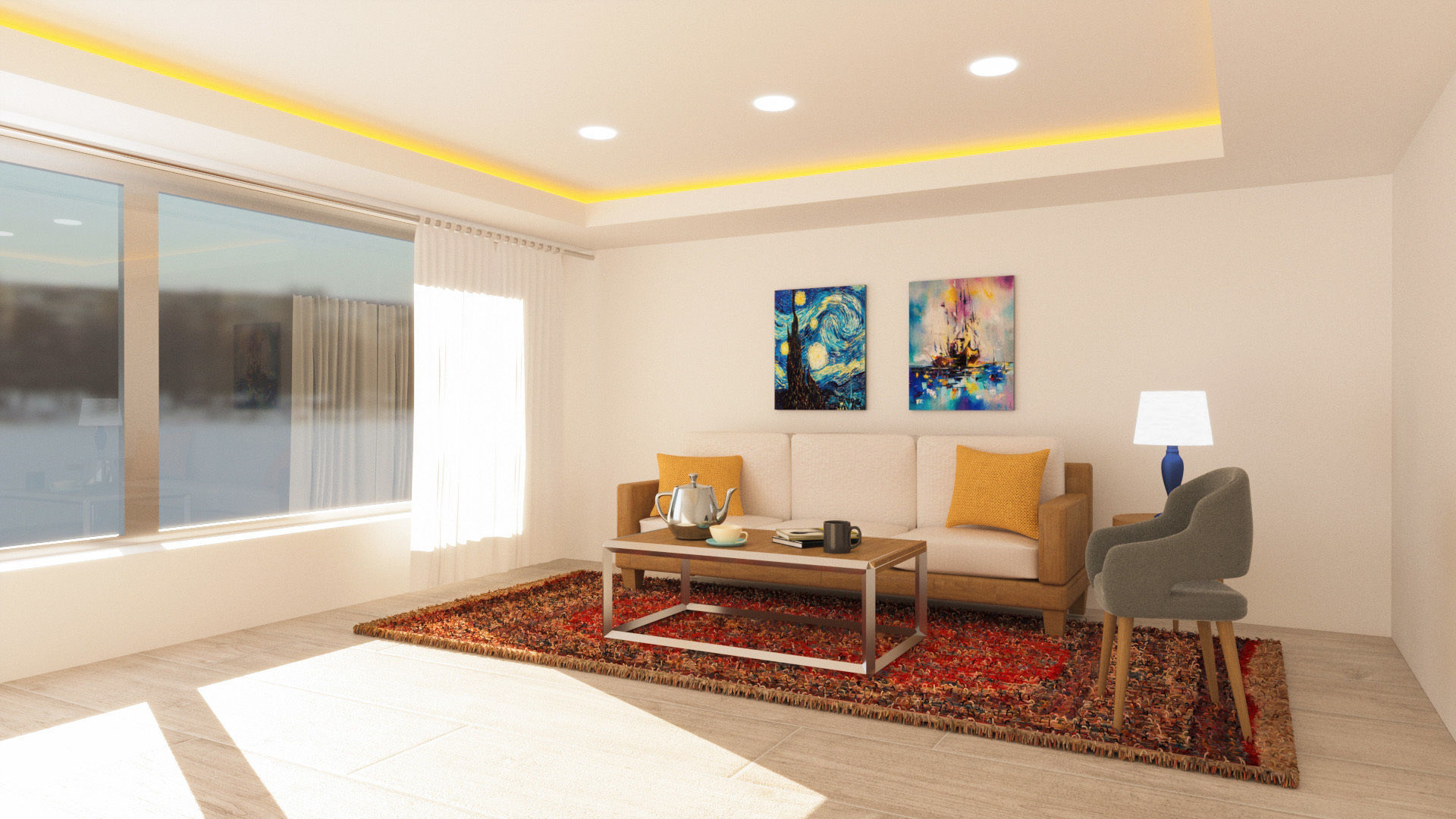 3D Interior Design 3D model_1