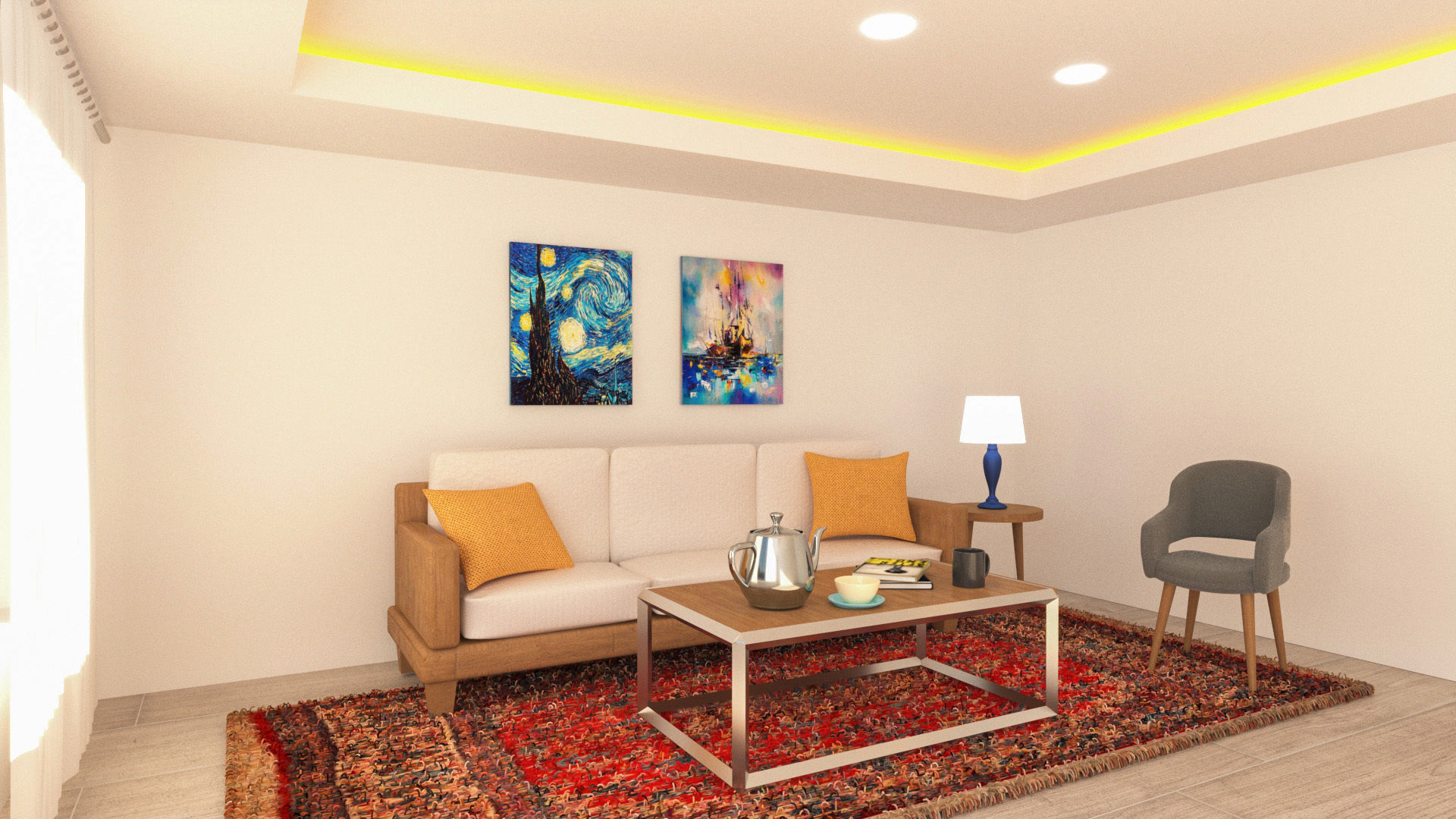 3D Interior Design 3D model_2