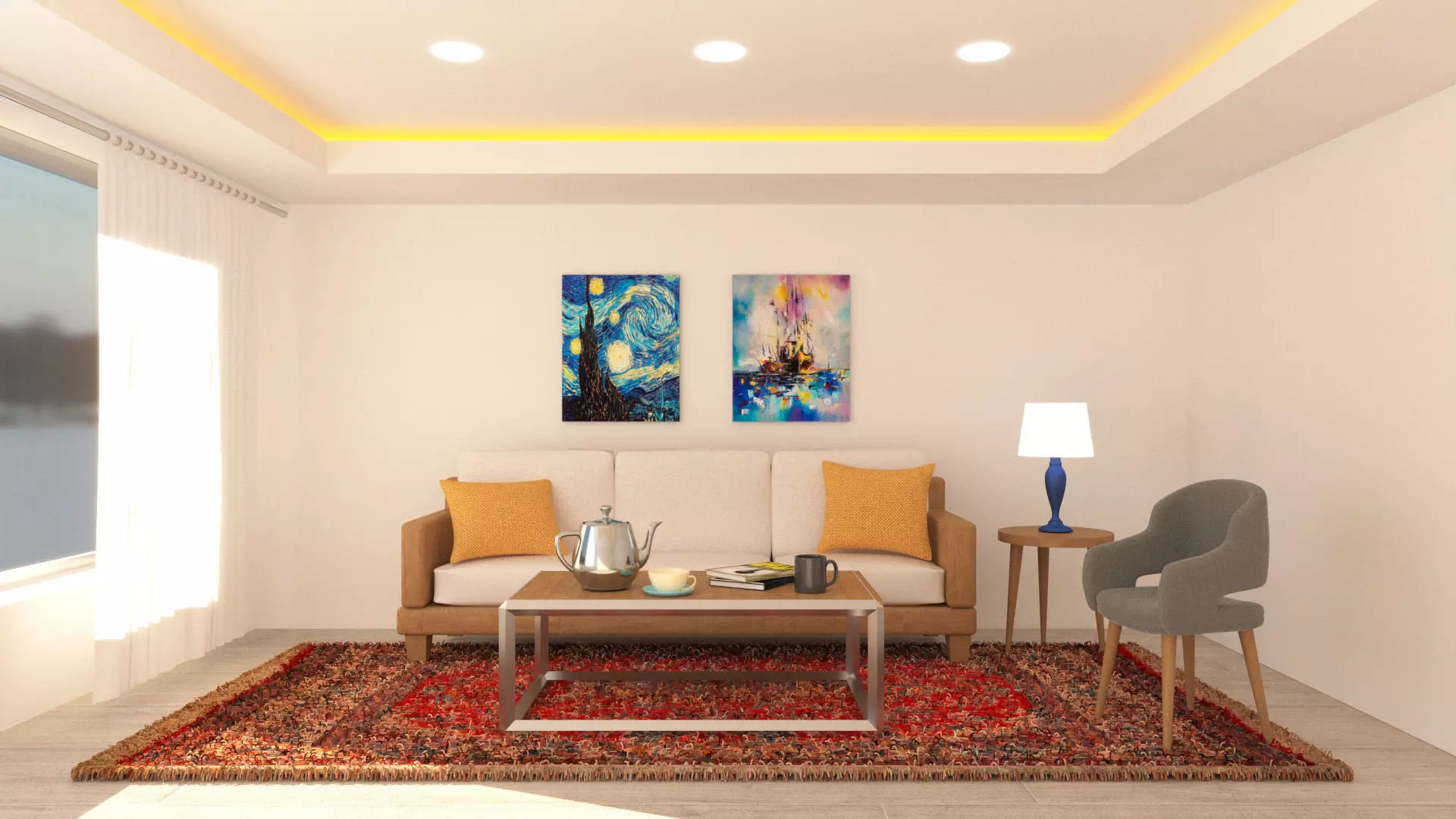 3D Interior Design 3D model_0