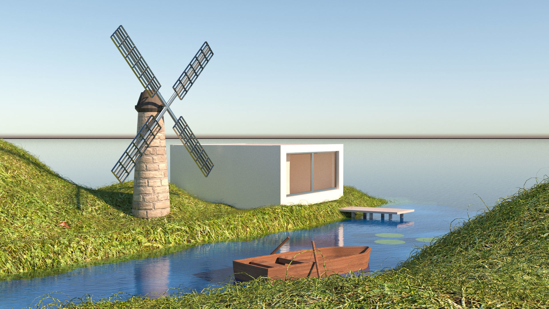 3D Environment Design 3D model_1